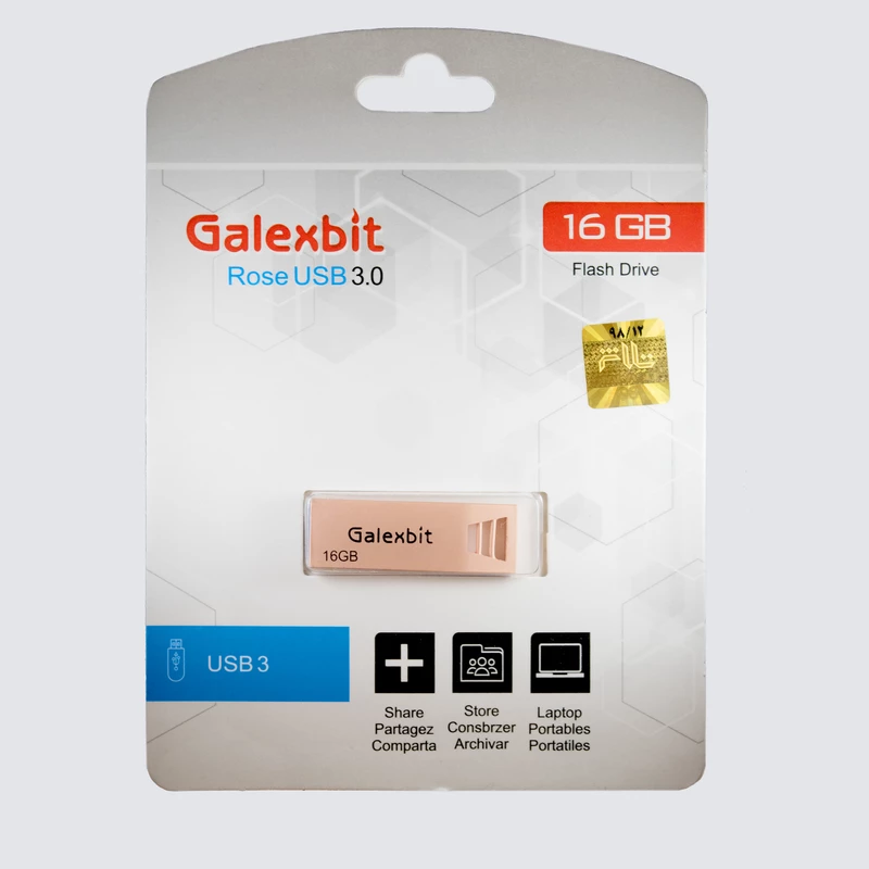 فلش ۱۶ گیگ گلکس بیت Galexbit Rose USB3.0