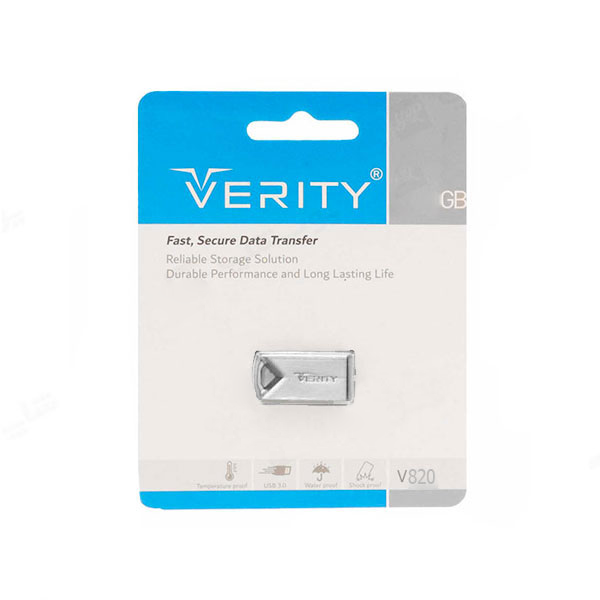فلش وریتی VERITY مدل V- 820 USB 3.0 ظرفیت 32 گیگابایت