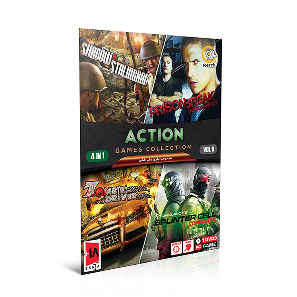 بازی Action Games Collection 4in1 Vol.6 PC-GERDOO