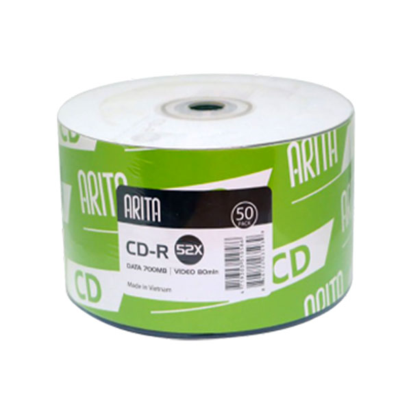 سی دی CD خام ARITA- 52X ظرفیت 700 مگابایت
