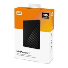 هارد اکسترنال وسترن دیجیتال مدل My Passport ظرفیت 500 گیگ