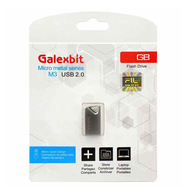 فلش گلکسی بیت GALEXBIT مدل M3 USB 2.0 ظرفیت 16 گیگابایت