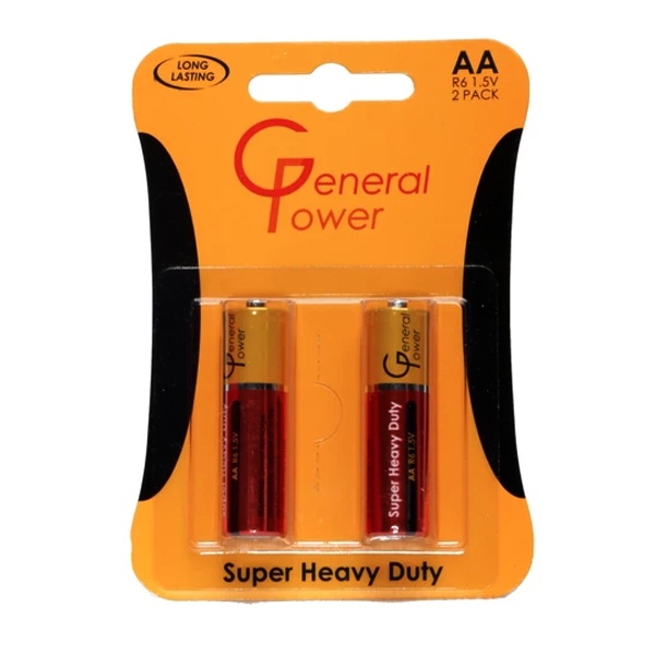 باتری قلم AA General Power (GP) مدل R6 Super Heavy Duty